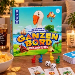 Spel Ganzenbord reisavonturen
