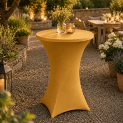 Statafelhoes goud 80 x 110cm