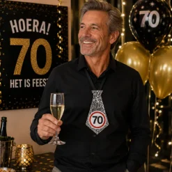Stropdas verkeersbord 70 jaar