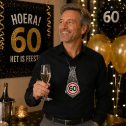 Stropdas verkeersbord 60 jaar