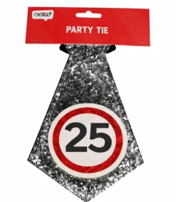 Stropdas verkeersbord 25 jaar