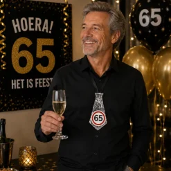 Stropdas verkeersbord 65 jaar