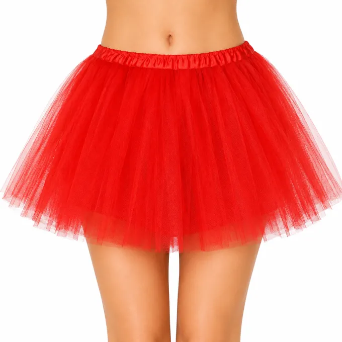 Tutu rood one size