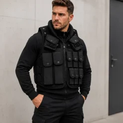 Vest SWAT zwart M