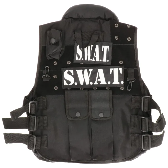 Vest SWAT zwart M