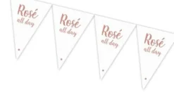 Vlaggenlijn Rose all day