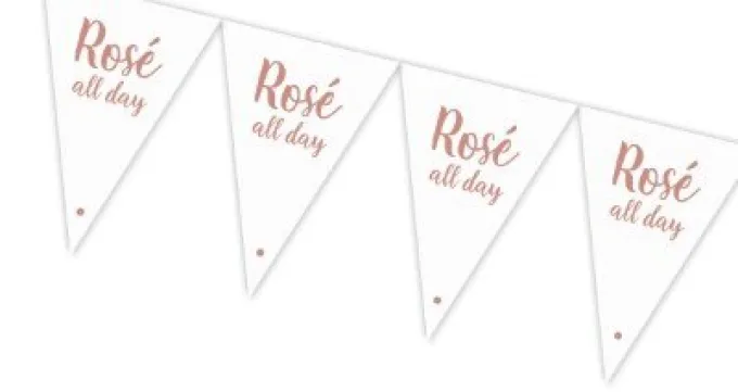 Vlaggenlijn Rose all day