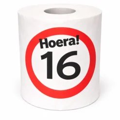 WC rol verkeersbord 16 jaar