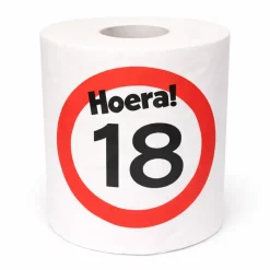 WC rol verkeersbord 18 jaar