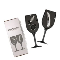 Wijn Accessoire Set Glas