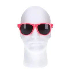Zonnebril neon roze